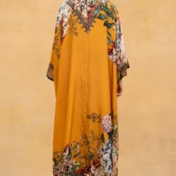 Rajdeep Ranawat Mustard Yellow Kaftan With An Insignia Broach -Textalux Sales 32rr6 5 1