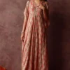 Begum Pret Inaya Sage Embellished Kaftan Dress -Textalux Sales 3823bp13 1
