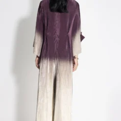431-88 By Shweta Kapur Plum To Gold Midnight Jumpsuit -Textalux Sales 410coc3 4