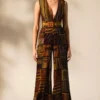 Nikita Mhaisalkar Multicoloured Abstract Printed Jumpsuit -Textalux Sales 4423nm47 1