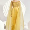 Divya Aggarwal Emma Golden Yellow Jumpsuit 1 Divya Aggarwal Emma Golden Yellow Jumpsuit -Textalux Sales 5124pu15 1
