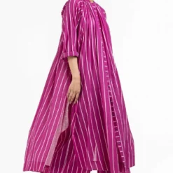 Three Hot Pink Gathered Tunic Set -Textalux Sales 53thw9 2