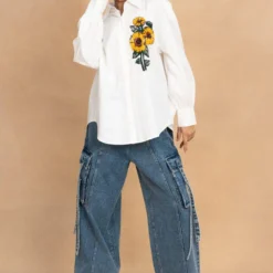 Dhruv Kapoor White Handcrafted Shirt