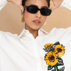 Dhruv Kapoor White Handcrafted Shirt -Textalux Sales 5623dk4 4