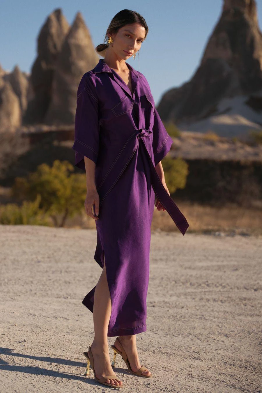 Twinkle Hanspal Purple Alesso Kaftan 3 Twinkle Hanspal Purple Alesso Kaftan