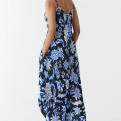 Studio RIGU Black Abstract Printed Jumpsuit & Cape Set -Textalux Sales 6923sr11 4