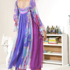 CAPISVIRLEO Embroidered Yoke Flare Tunic & Pants Set -Textalux Sales 75ca8 5