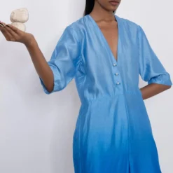 Corpora Studio Blue Ombre Boxy Jumpsuit 6 Corpora Studio Blue Ombre Boxy Jumpsuit -Textalux Sales 75cs14 2