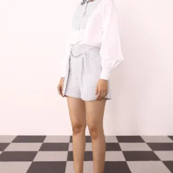 Moonray White Shirt With Forestia Embroidered Collar -Textalux Sales 76mr28 2