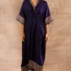 Jayanti Reddy Purple Embellished Kaftan 1 Jayanti Reddy Purple Embellished Kaftan -Textalux Sales 811jr14 1
