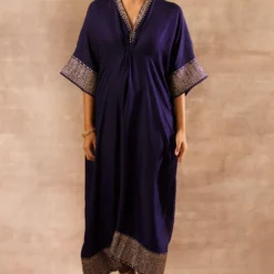 Jayanti Reddy Purple Embellished Kaftan