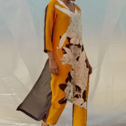 Bennch Yellow Statement Print Tunic Set 8 Bennch Yellow Statement Print Tunic Set -Textalux Sales 8323be8 2