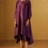 Shorshe Purple Embellished Kurta Set -Textalux Sales 91023sr4 1