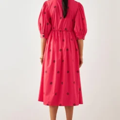 SNOB Rose Gathered Wrap Dress -Textalux Sales 91sn8 5