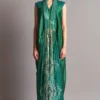 Amit Aggarwal Emerald Draped Jacket & Jumpsuit -Textalux Sales aair 059 emr 1