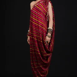 Aseem Kapoor Rasa One Shoulder Dress 11 Aseem Kapoor Rasa One Shoulder Dress -Textalux Sales aw21 ac dr 2 3 1