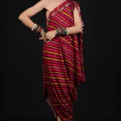 Aseem Kapoor Rasa One Shoulder Dress 14 Aseem Kapoor Rasa One Shoulder Dress -Textalux Sales aw21 ac dr 2 6 1