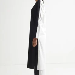 Kshitij Jalori Black And White Kurta Set -Textalux Sales b008 20101 2