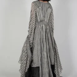 SWGT Striped Draped Kaftan -Textalux Sales dr16 4