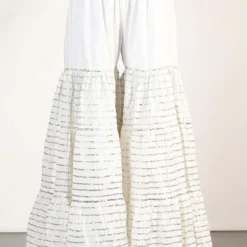 Gopi Vaid Ivory Embroidered & Embellished Anarkali Set 8 Gopi Vaid Ivory Embroidered & Embellished Anarkali Set -Textalux Sales gv15 3