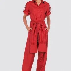 Ituvana Draped Jumpsuit