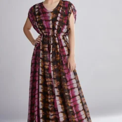 KoAi Tie Dye Printed Kaftan