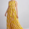 KoAi Georgette Striped Maxi Dress -Textalux Sales kofw20096 1