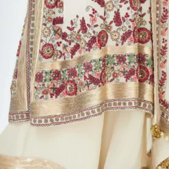 Nakul Sen Ivory Chiffon Kurta Set -Textalux Sales ns 1038 5