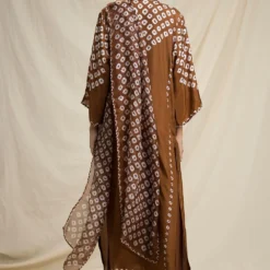 Rajdeep Ranawat Bandhni Printed Kurta Set With Kota Silk Stole -Textalux Sales rr 838 4