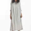 Three Grey Polka Dress -Textalux Sales s21 d05 1
