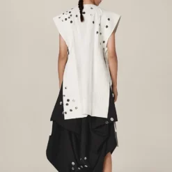 Chola Hand Painted Shirt With Side Ties -Textalux Sales sh0120c p 3