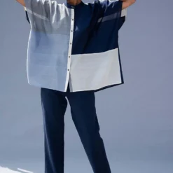 SWGT Colour-blocked Relaxed Shirt