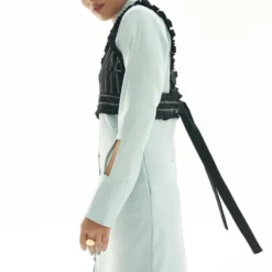 Corpora Studio Long Shirt Collar Dress 8 Corpora Studio Long Shirt Collar Dress -Textalux Sales ss22d16 3