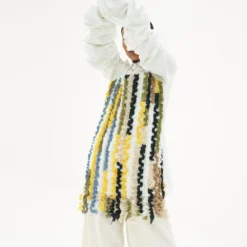 Corpora Studio Cotton Shirt With Multi Coloured Frills 8 Corpora Studio Cotton Shirt With Multi Coloured Frills -Textalux Sales ss22t01 3