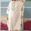 Ikai Ivory Kaftan With Applique Details -Textalux Sales tmk3123i 1