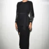 Rohit Gandhi + Rahul Khanna Black Layered Top With Bead Embellishments -Textalux Sales tp36017 b 1
