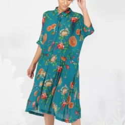 YAVI Cora Crepe Viscose Dress
