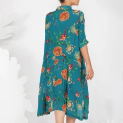 YAVI Cora Crepe Viscose Dress -Textalux Sales yc11d 55 5